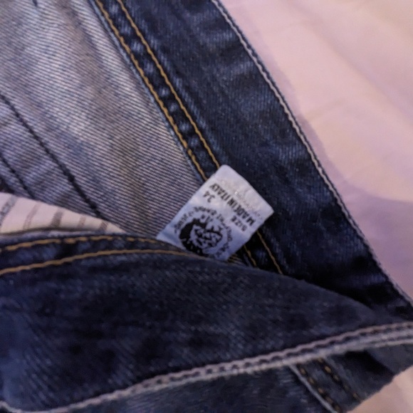 DIESEL S34/32 distressed relax fit jeans - Picture 3 of 12